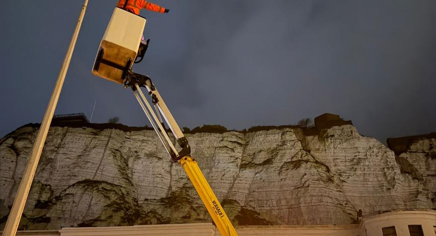 Street Lighting Survey works in Dover, Kent
