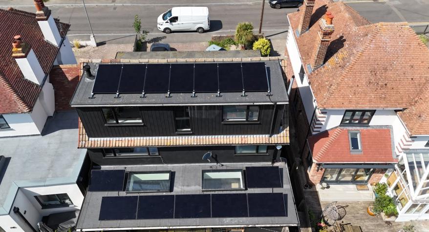 Solar Panel and Battery Storage Installation in Whitstable, Kent