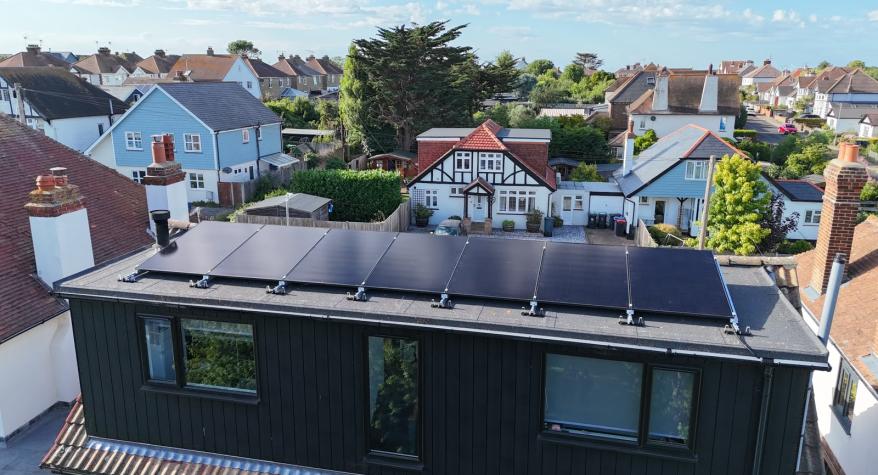Solar Panel and Battery Storage Installation in Whitstable, Kent