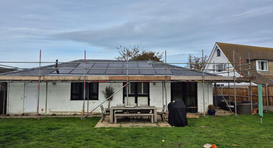 In-Roof Solar PV and Battery Storage installation in Whitstable, Kent