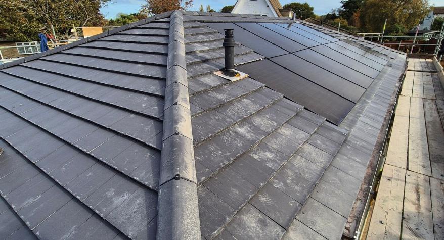 In-Roof Solar PV and Battery Storage installation in Whitstable, Kent