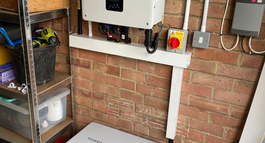 Solar PV, Battery Storage and Inverter, Lenham