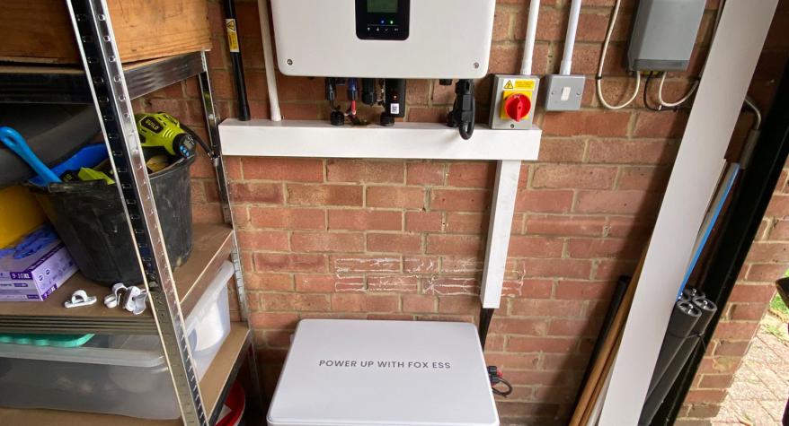 Solar PV, Battery Storage and Inverter, Lenham