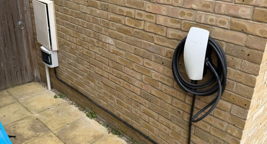 Tesla Wall connector 3 EV Charger installation in Sittingbourne, Kent