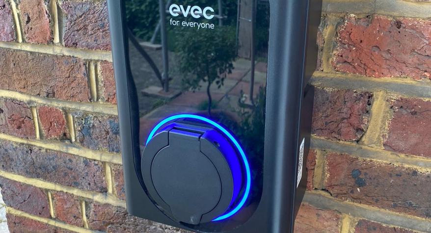 EVEC EV Charger installation in Beckenham by PBA Electrical & Renewables