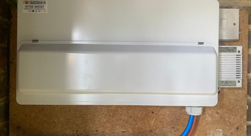 Consumer Unit installation in West Malling by PBA Electrical & Renewables