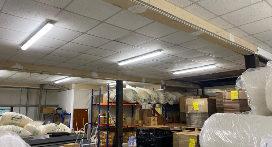 Commercial LED lighting upgrade, Mereworth, Kent - PBA Electrical & Renewables