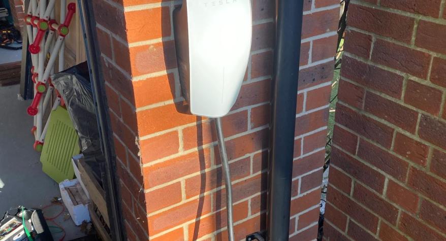 EV Car Charging Point Installed by PBA Electrical & Renewables Ltd 
