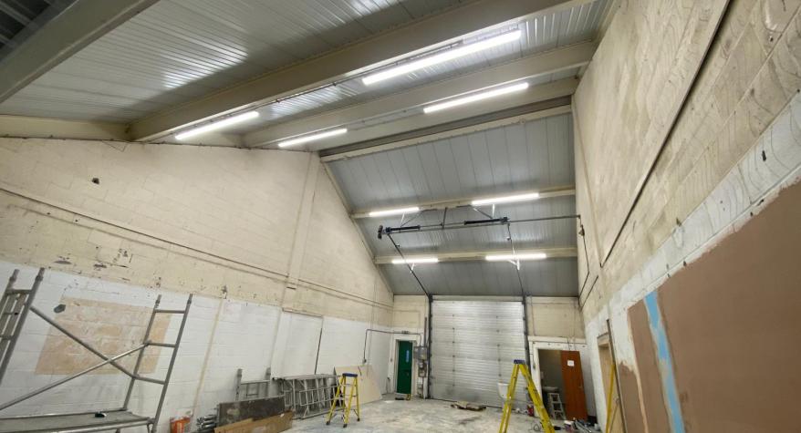 Commercial LED Lighting installed by PBA Electrical & Renewables Ltd in Kent 