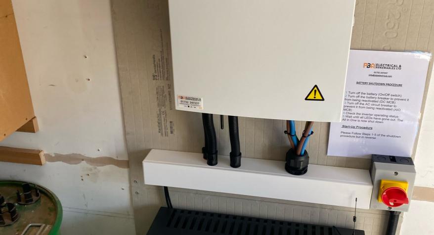 GivEnergy All in One Battery and Gateway Installation - PBA Electrical & Renewables in Chatham