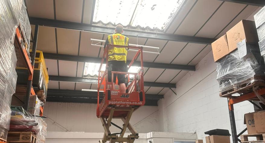 Commercial LED lighting upgrade - East Peckham, Kent