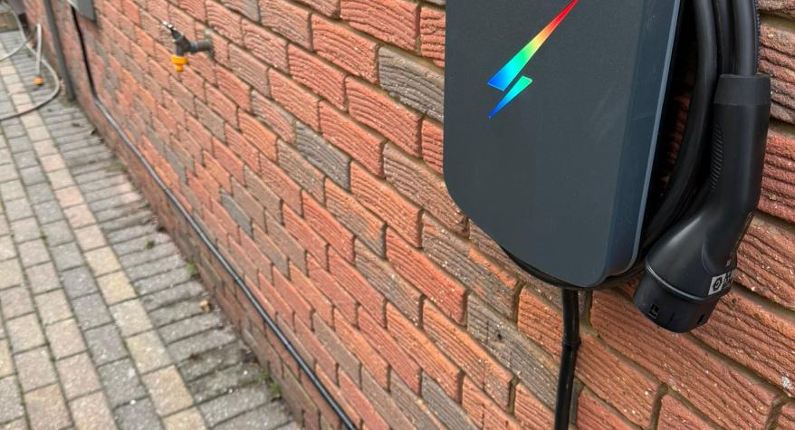 Hypervolt 3.0 EV Charger installation, Eccles, Kent - PBA Electrical & renewables