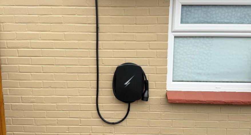 Hypervolt EV charge point installation. Wateringbury, Kent - PBA Electrical & Renewables