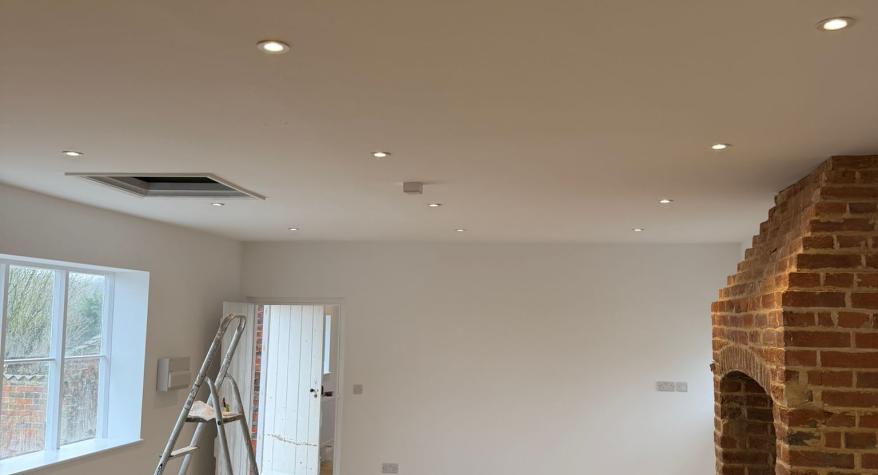 Listed Property renovation Rewire in Goudhurst, Kent